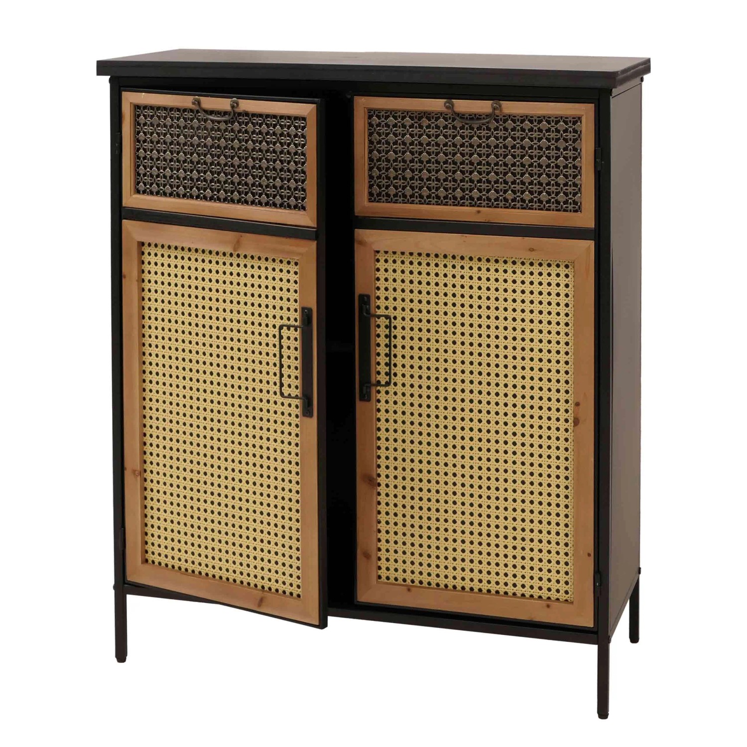 MCW Apothekerkommode O79 Rattanoptik günstig online kaufen