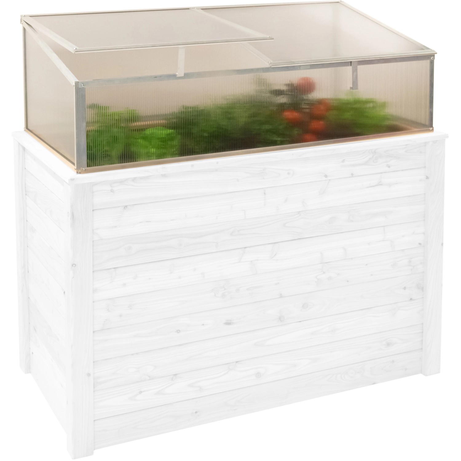 Westmann Frühbeetaufsatz Genus 130 62x125x41cm