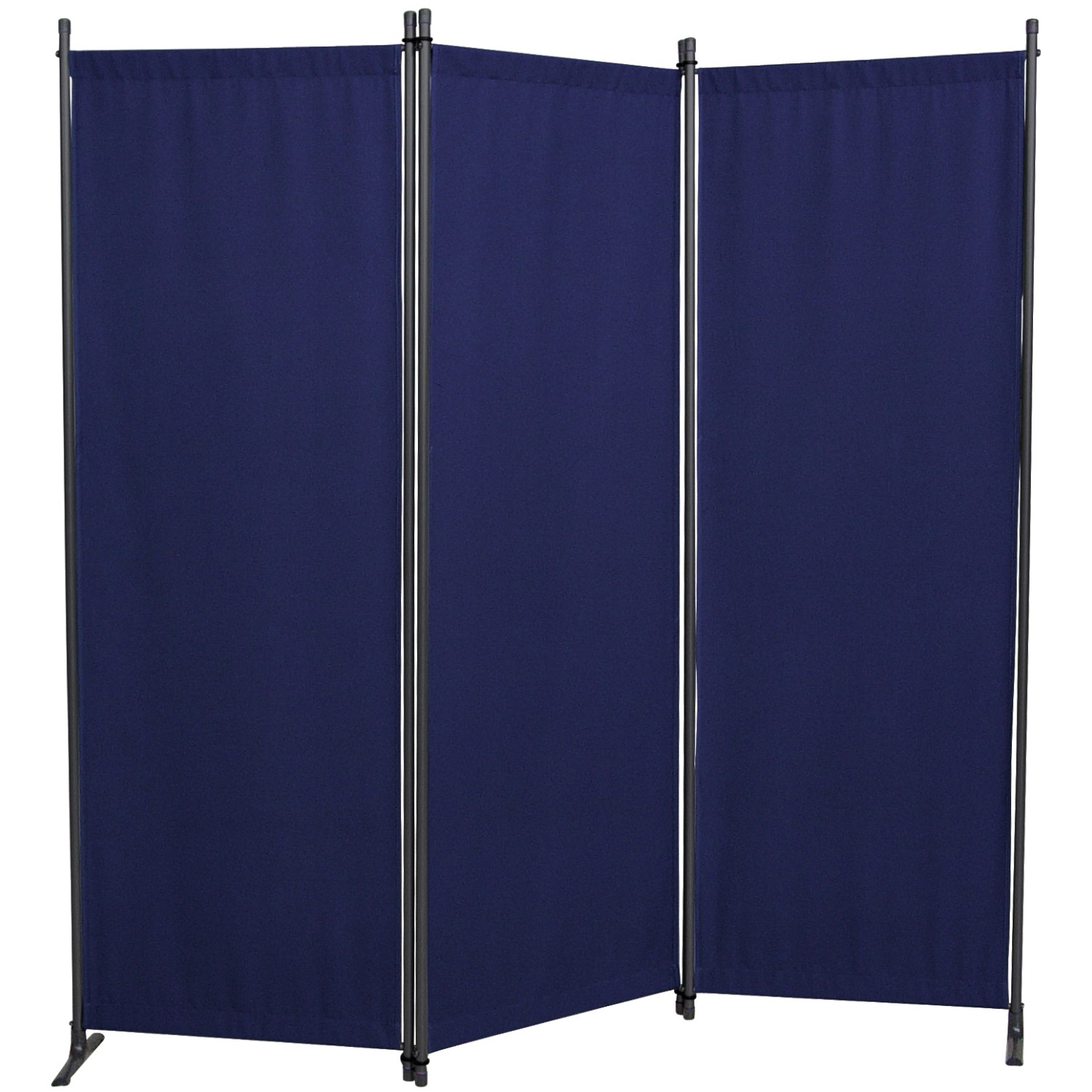 Angerer Paravent 3-tlg. Swingtex Blau