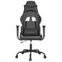 vidaXL Gaming-Stuhl mit Massagefunktion Schwarz Kunstleder 345407_3
