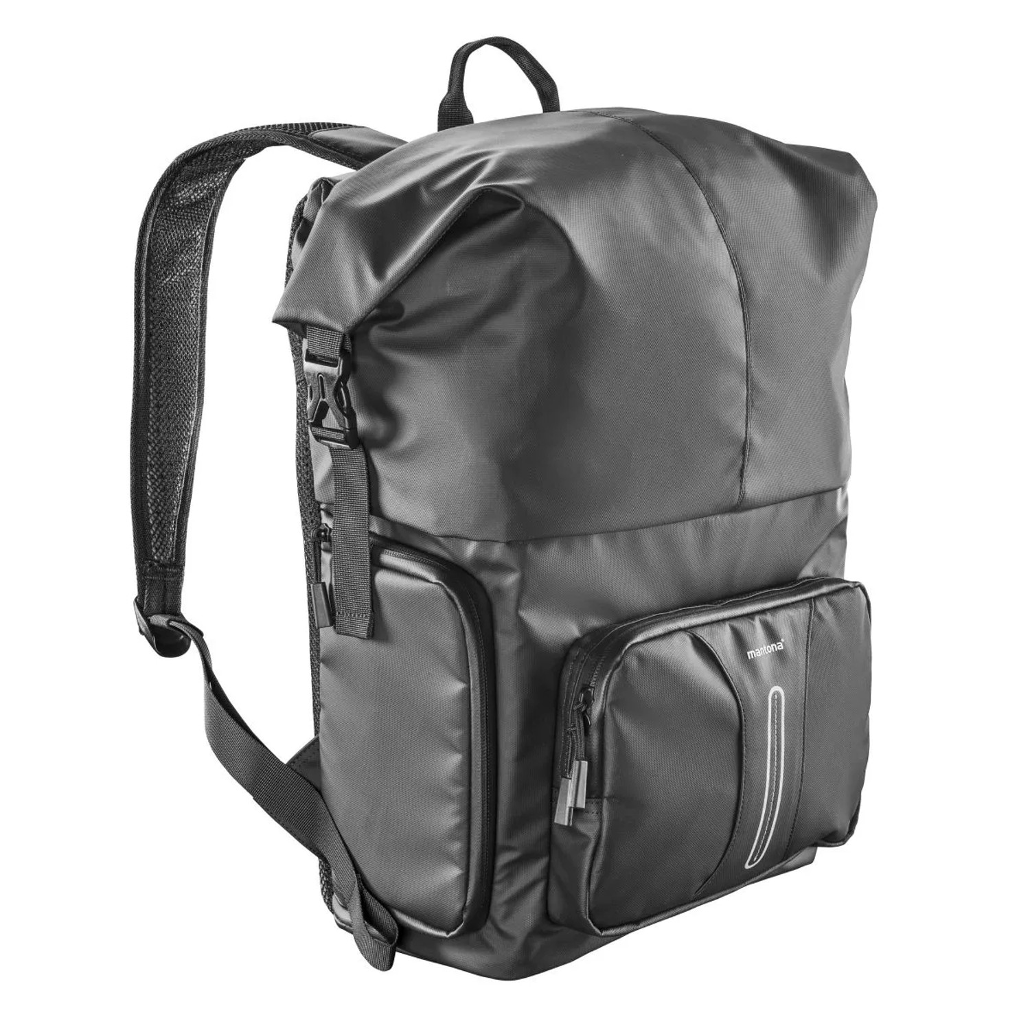 Mantona Kurier Fotorucksack Schwarz 21X34X45Cm Outdoor Fotorucksack Foto 15 Zoll
