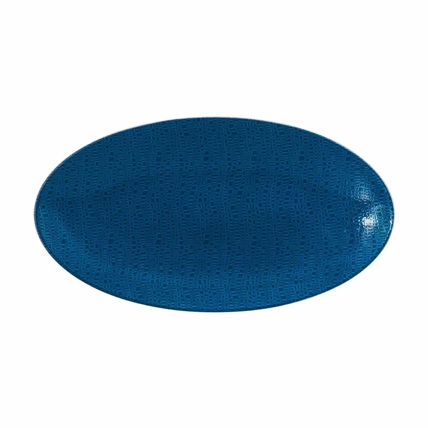 Seltmann Weiden Life Fashion Servierplatte 33x18 cm Classic Blue