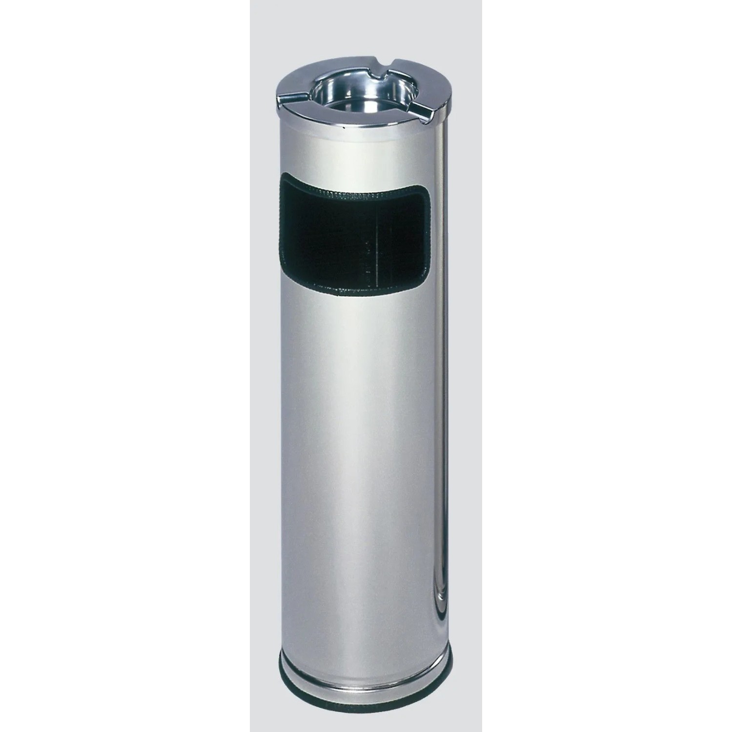 PROREGAL Robuster Kombiascher Mit Poliertem Aschereinsatz 11,6 Liter HxBxT 66 x 20 x 20 cm Edelstahl Poliert