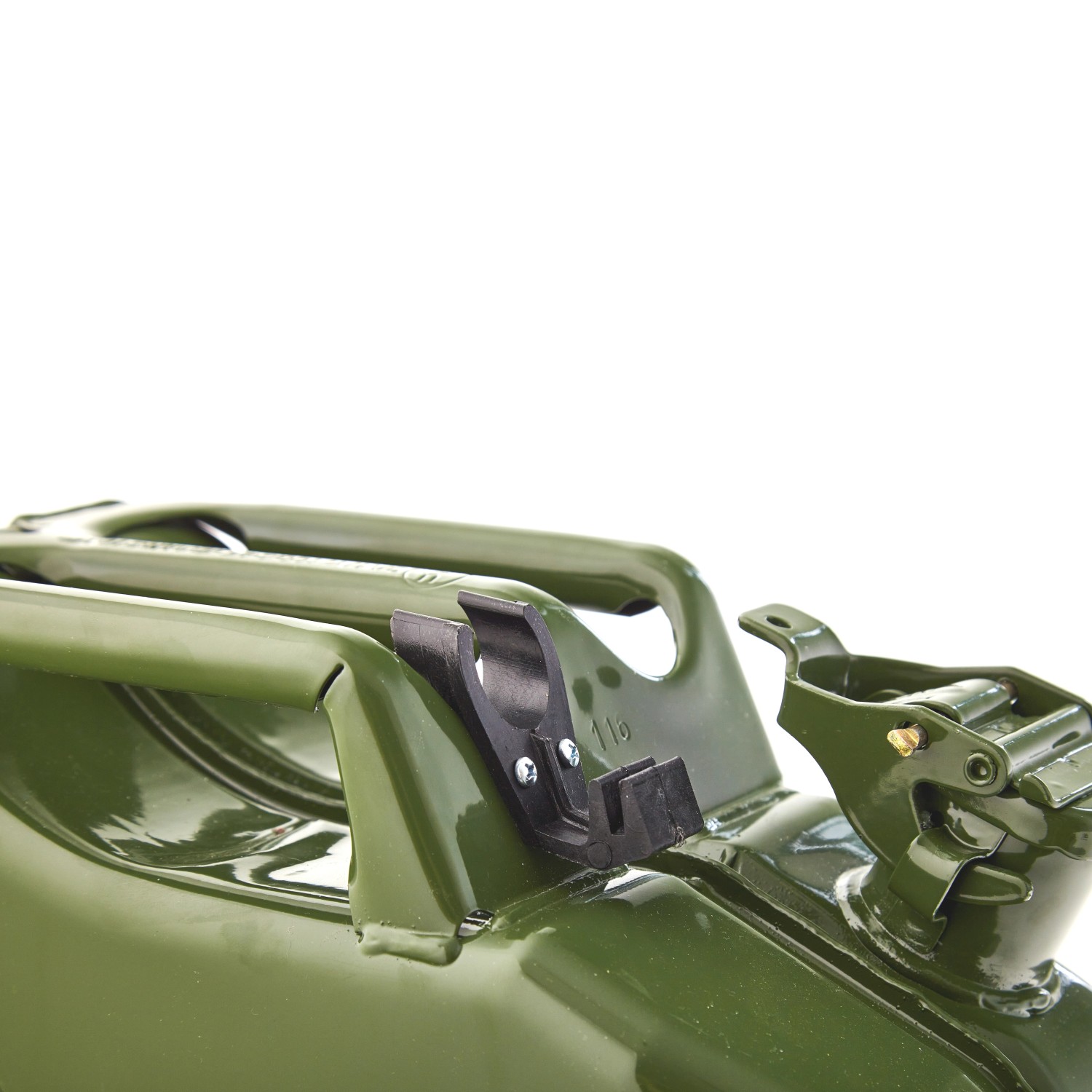 BW Halterung für Ausgießer an Metall Kraftstoffkanister (10/20 Liter).