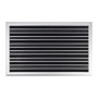 Floordirekt Fußmatte Spectral Aluminium Türmatte PVC/Bürste 68 x 98 cm
