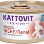 Kattovit Spezialfutter Niere/Renal mit Lamm, 85g Dose für Katzen mit Niereninsuffizienz.