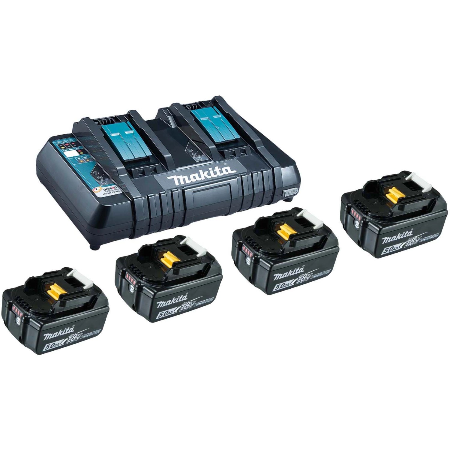 Makita Power Source Kit Li 18 V 5 Ah 199483-0