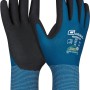 Gebol Master Flex Arbeitshandschuhe Gr. 11, blau-schwarz, mit atmungsaktiver Beschichtung.