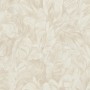 Beige Vliestapete mit tropischem Blätter-Design von Erismann, Kollektion Play of Light Deliciosa.
