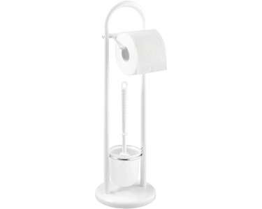 Wenko Stand WC-Garnitur Siena Weiß 63 cm x 19 cm x 19 cm kaufen bei OBI