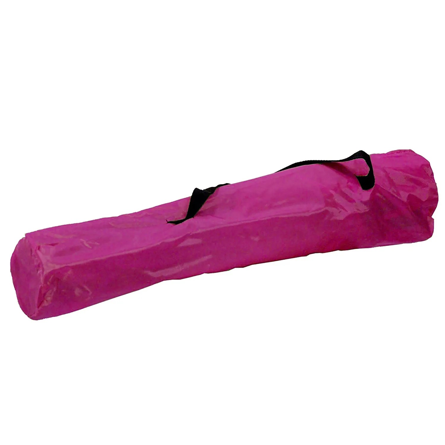 Verpackter, pinker Mojawo Anglersessel/Campingstuhl in Tragetasche.