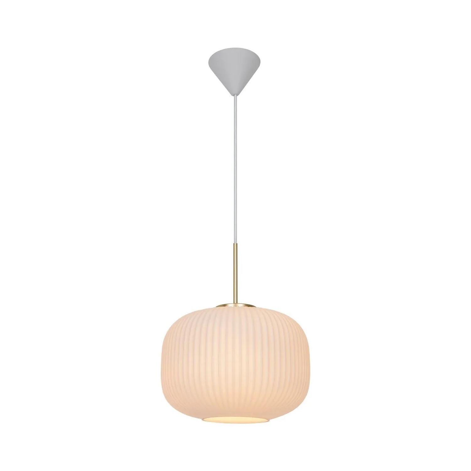 Nordlux Milford 30 Pendelleuchte Opal Weiss