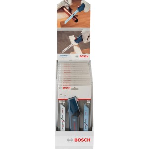 Bosch Professional Sägehandgriff Pro mit Säbelsägeblättern zum Sägen von Holz und Metall.