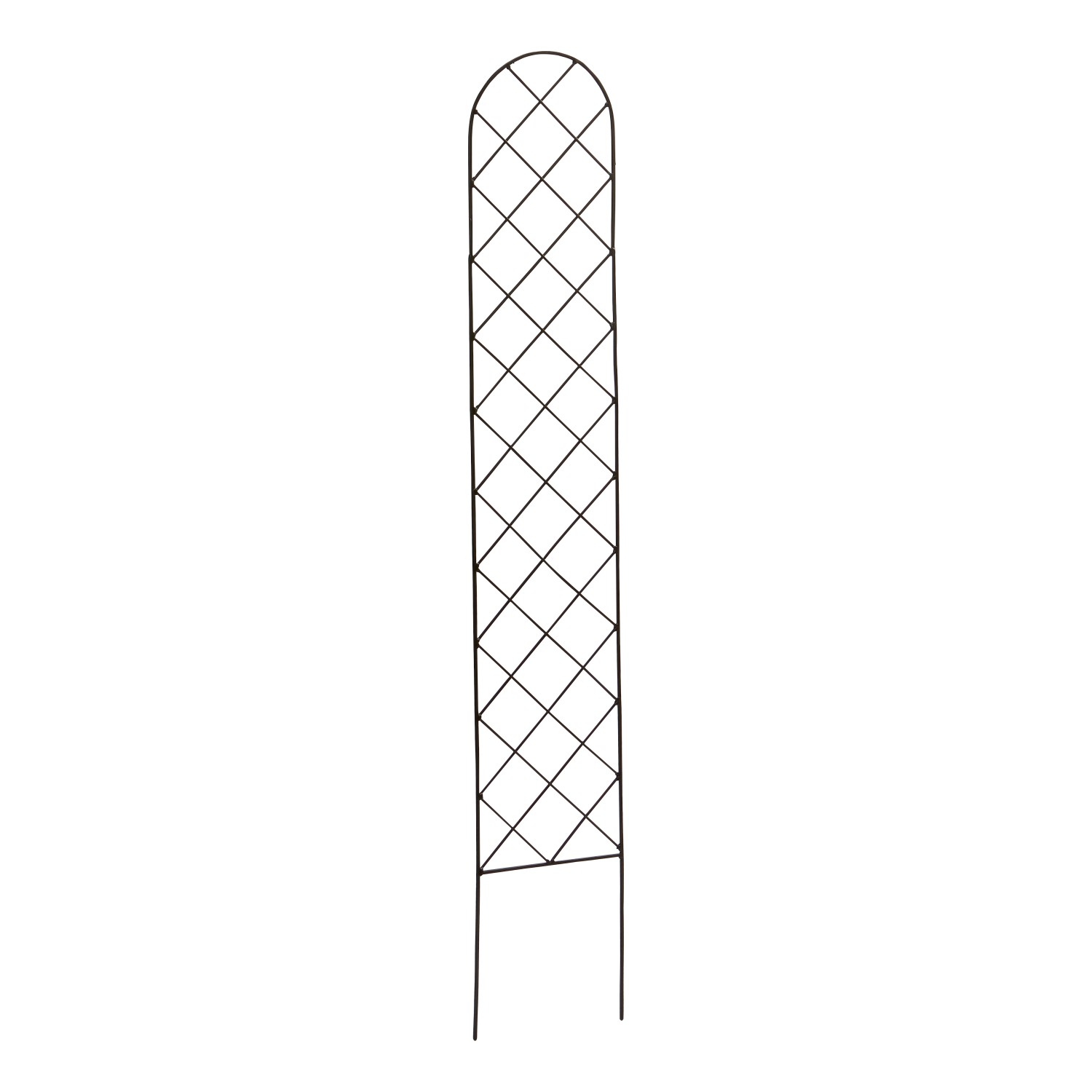 Rank-Spalier 120 cm x 20 cm x 0,4 cm Schwarz