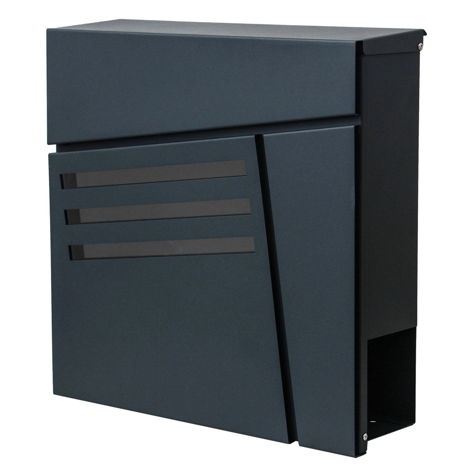 PROREGAL Briefkasten HxBxT 37x37x11cm Wandbriefkasten Postkasten Zeitungsfa günstig online kaufen