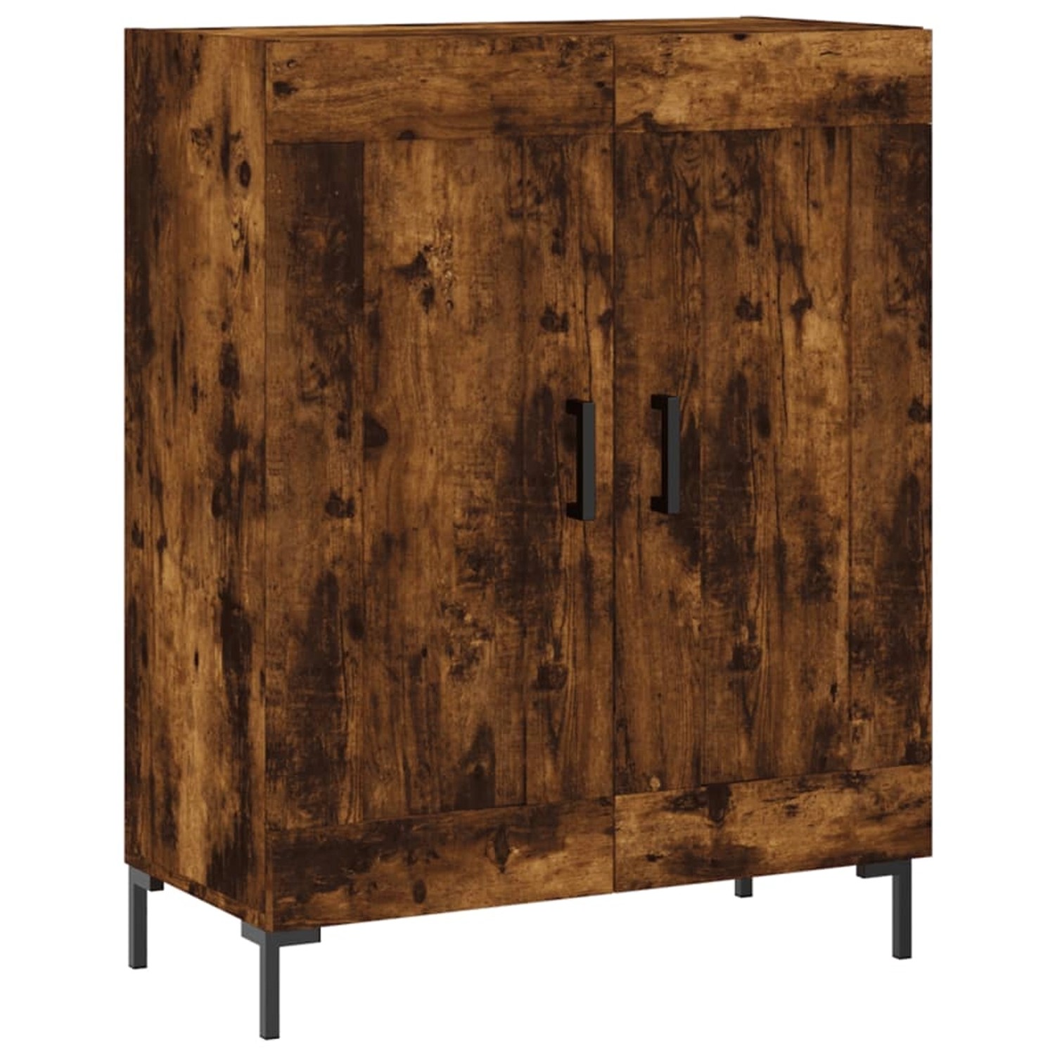 vidaXL Sideboard Räuchereiche 69,5x34x90 cm Holzwerkstoff 830201
