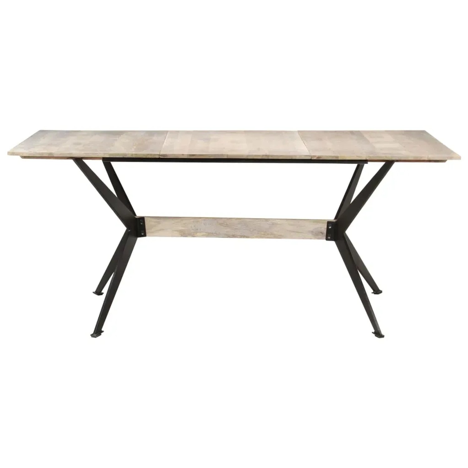 vidaXL Esstisch 180x90x76 cm Massivholz Mango