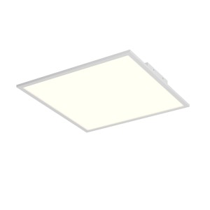 Lindby LED Deckenleuchte LED Panel Quais 9956064 Modern in Weiß aus Aluminium 1-flammig Küchenleuchte