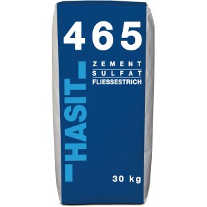 Sack Hasit 465 Zement-Sulfat-Fließestrich, 30 kg, für den Innenbereich.