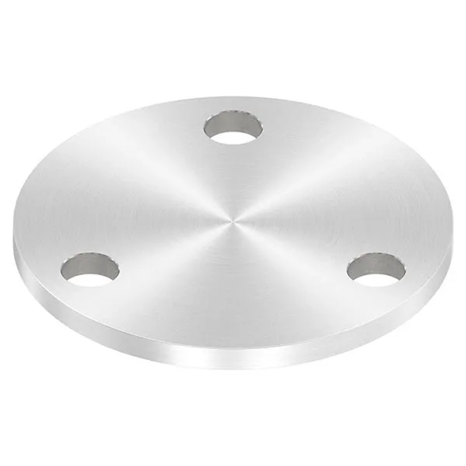 FeNau Ankerplatte Ø 100 X 6mm Mit Rundschliff V2A