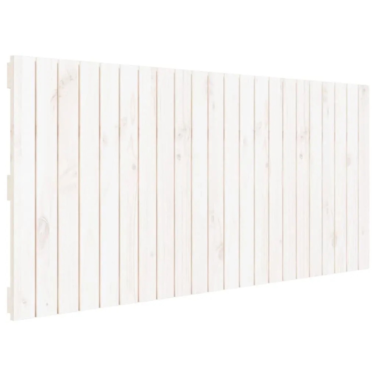 vidaXL Wand-Kopfteil Weiß 140x3x60 cm Massivholz Kiefer 824869