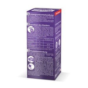 Metylan Raufaser Kleister, 180g Packung für Tapeten mit dauerhaftem Halt.