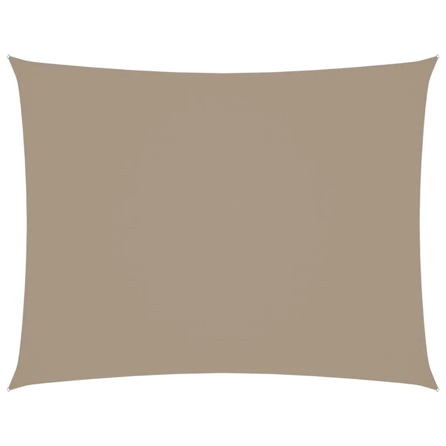 vidaXL Sonnensegel Oxford-Gewebe Rechteckig 2x3 m Taupe 135420 günstig online kaufen
