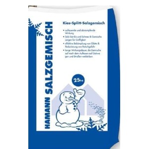 Hamann Mercatus Kiessplitt Salzgemisch 25 Kg