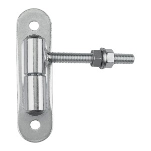 SOTECH Torangel, verzinkt, mit Grundplatte, Muttern und Unterlegscheiben. Tragkraft 150 kg.