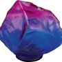 Solar-Dekostein Kristall, blau-pink, mit LED-Beleuchtung für Garten und Balkon.