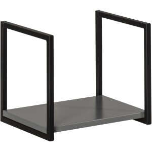 Fackelmann Unterregal Midi New York, 33 cm, grau, für Bad-Wandregale.