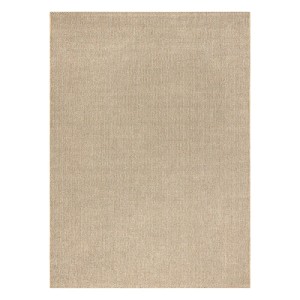 Beiger RugsX Teppich Casablanca Loom, 100x200 cm. Schlingenflor, geeignet für Fußbodenheizung.