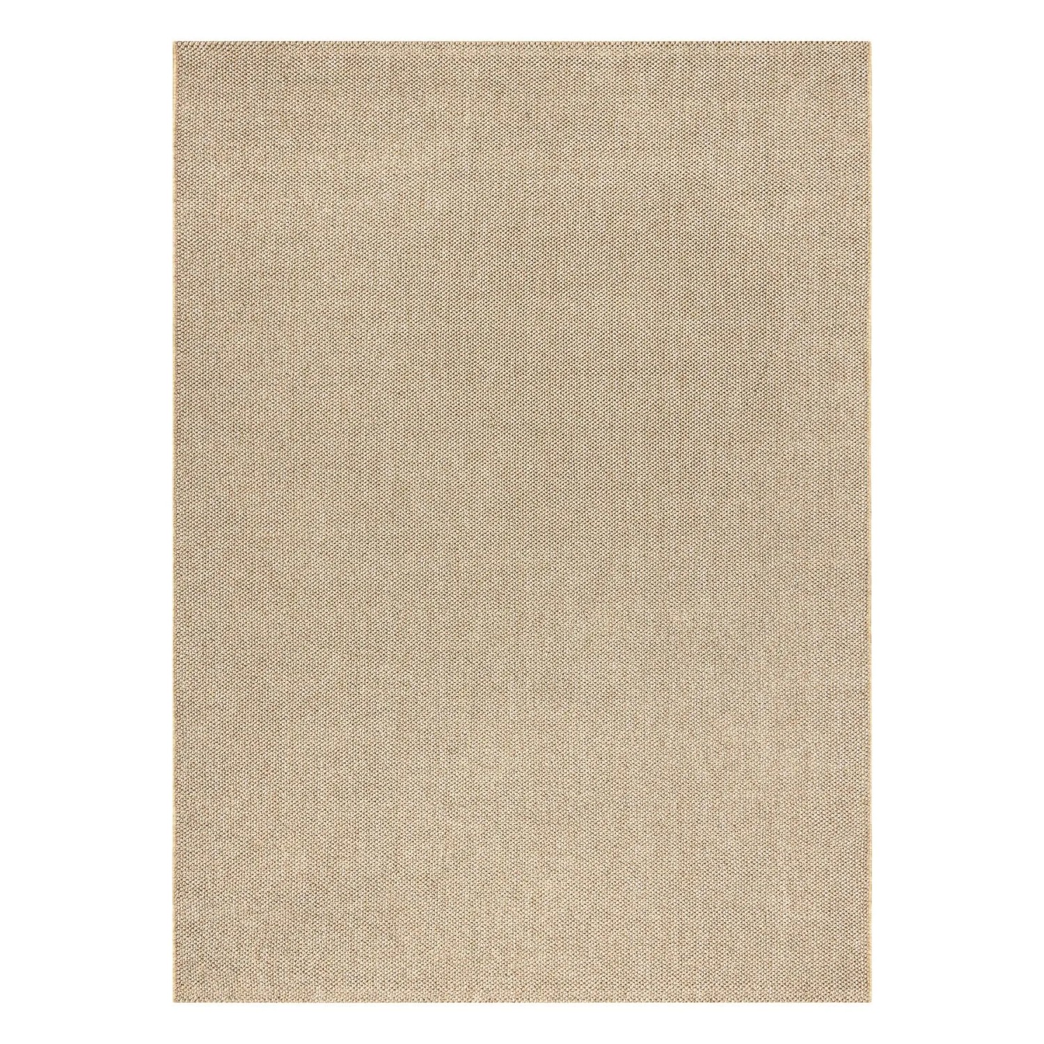Beiger RugsX Teppich Casablanca Loom, 100x200 cm. Schlingenflor, geeignet für Fußbodenheizung.