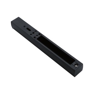 Schwarze Paulmann URail Endeinspeisung für Schienensysteme, max. 1000W, 230V.