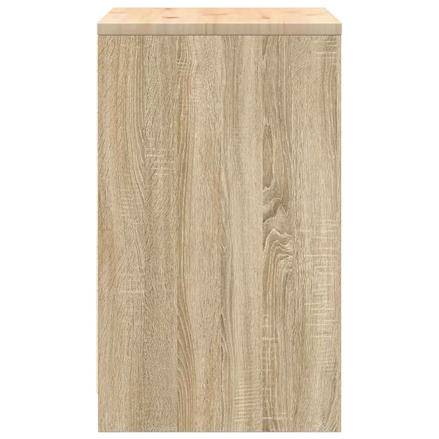 vidaXL Garagen-Aufbewahrungsschrank Sonoma-Eiche Massivholz Kiefer 860573_7
