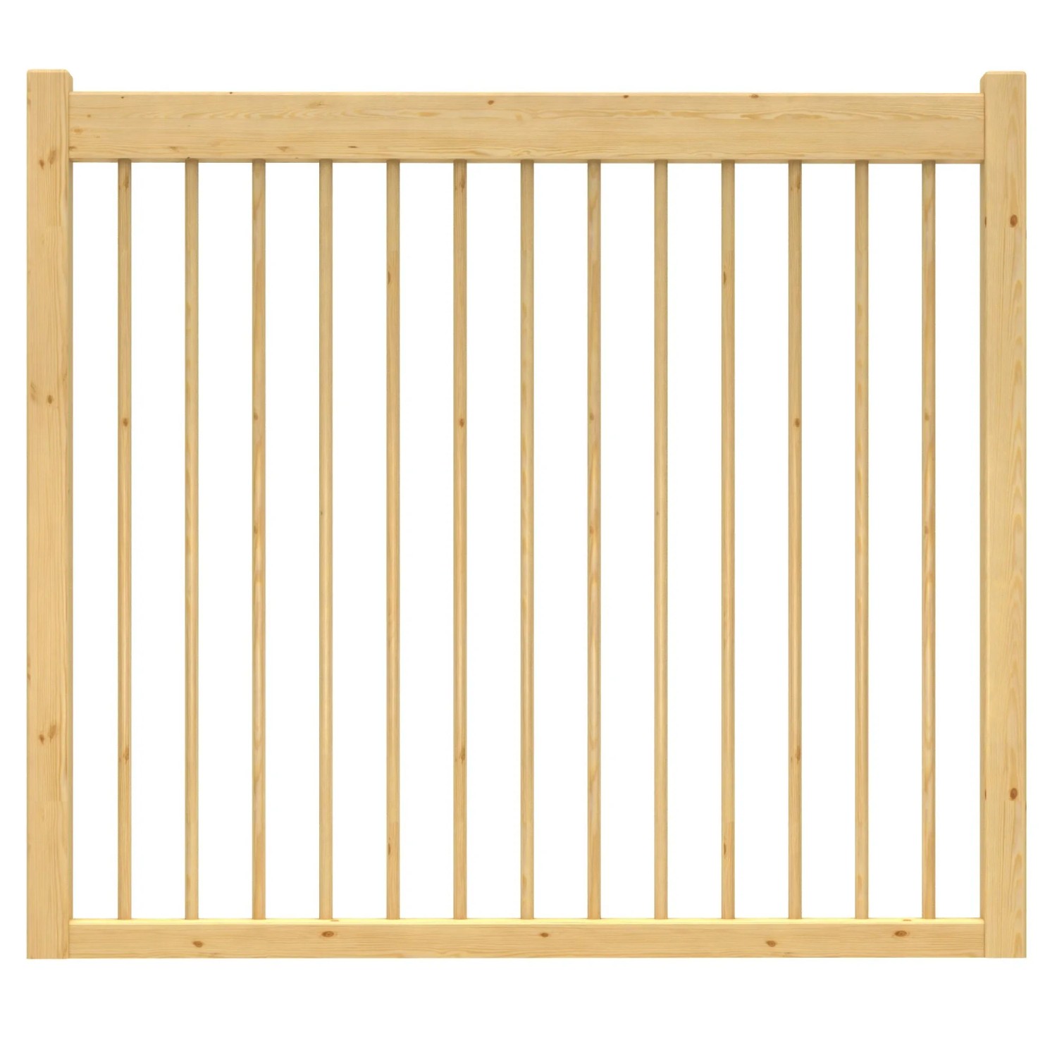 Dolle Brüstungsgeländer zu Raumspartreppe Lyon Kiefer Holzstäbe 2 m FSC® günstig online kaufen