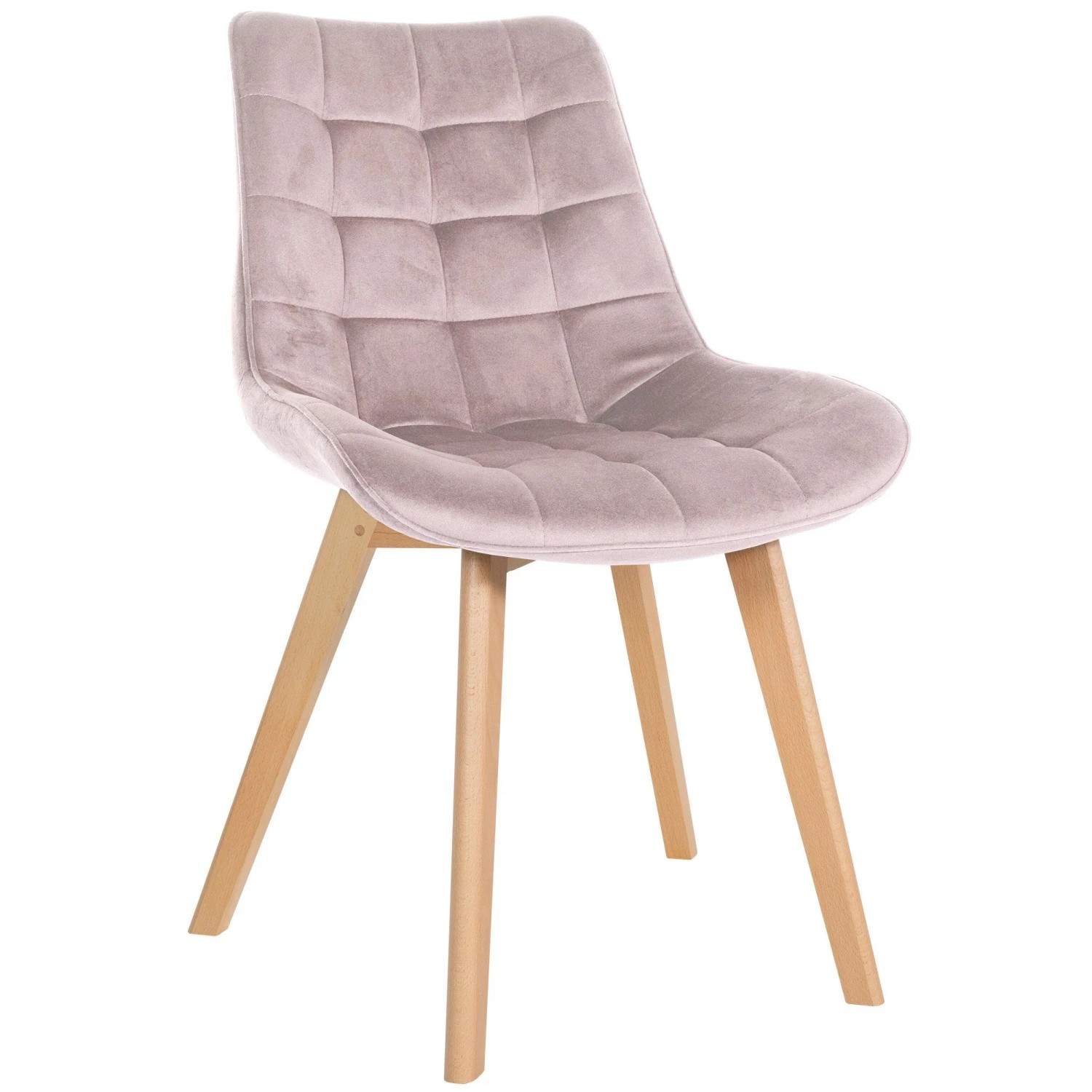 CLP Stuhl Brook Samt Pink