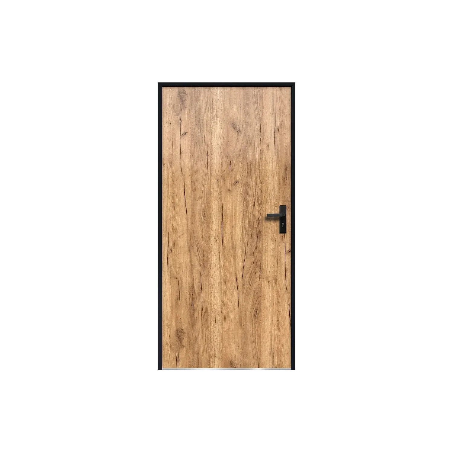 Vente-unique Haustür Agueda Naturfarben Hell 95.1 cm