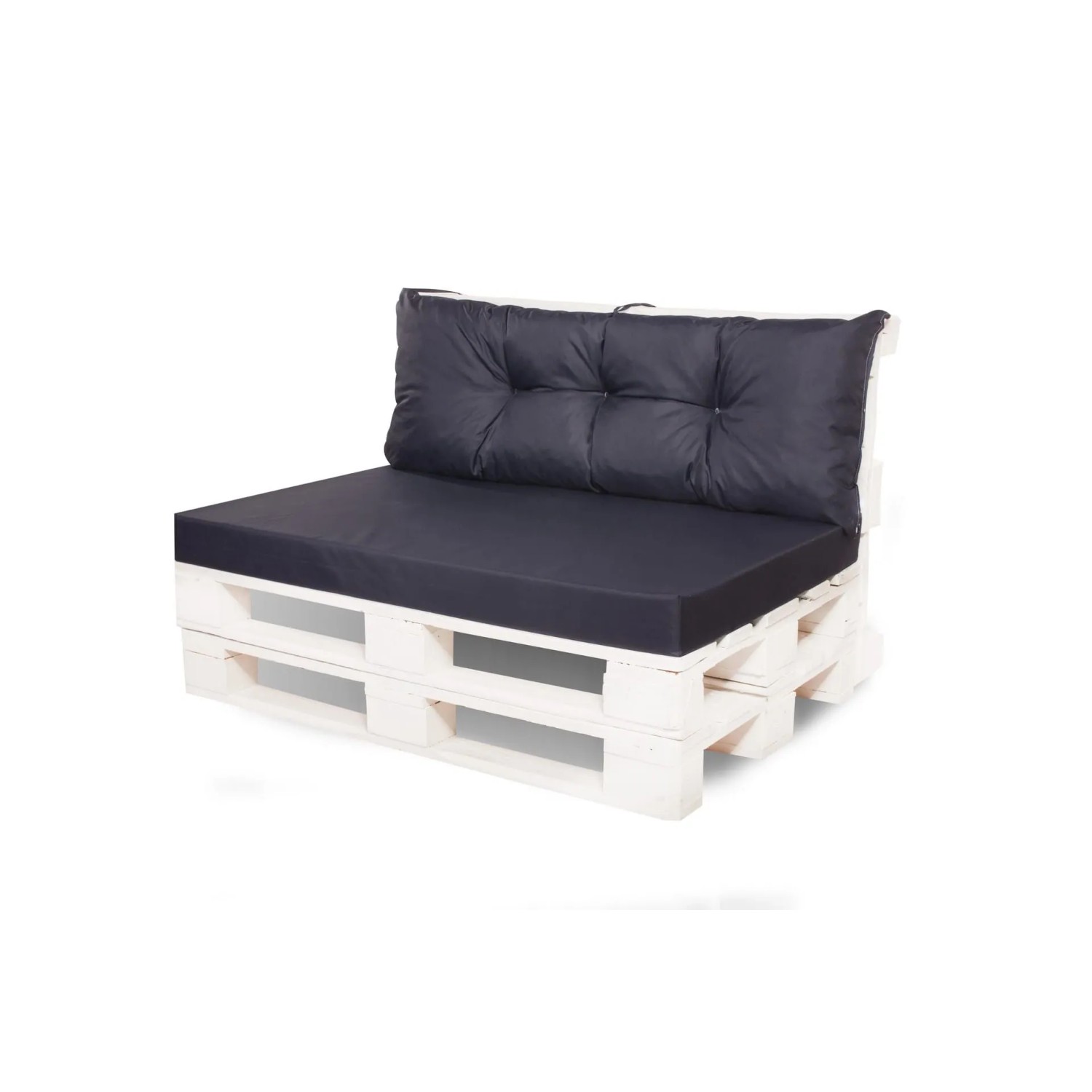 Setgarden Mix Set Palettenkissen 120x50x10cm Sitzkissen + Rückenkissen 120x günstig online kaufen