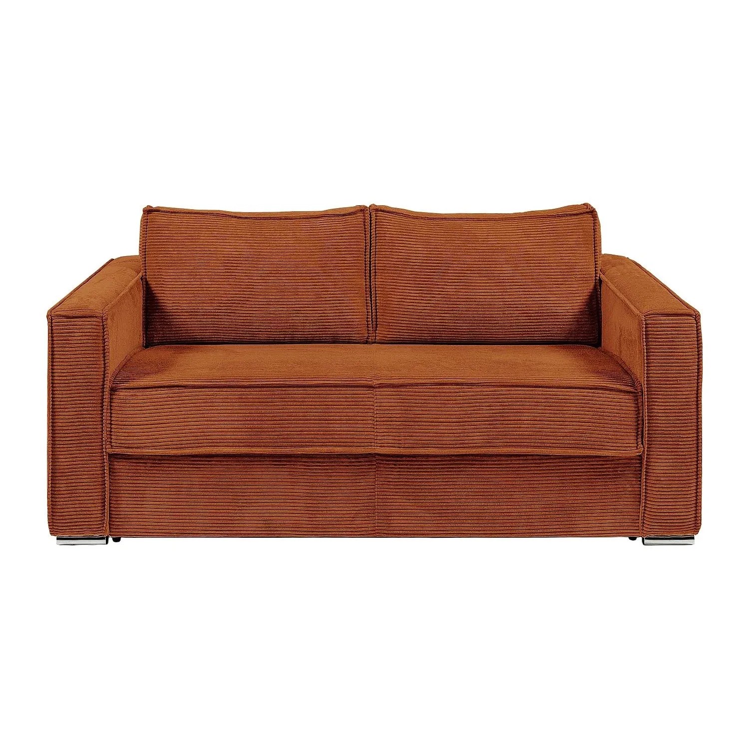 Vente-unique Schlafsofa Loreto Terracotta 195 cm