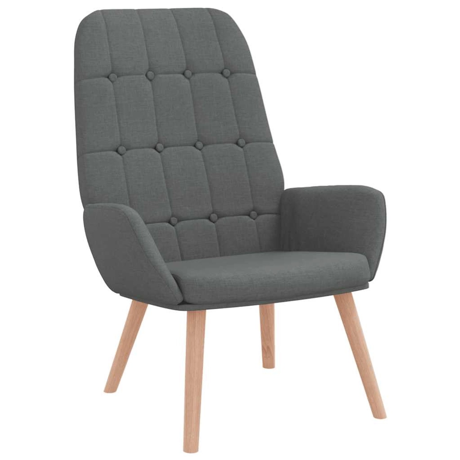 vidaXL Relaxsessel Dunkelgrau Stoff 4102644