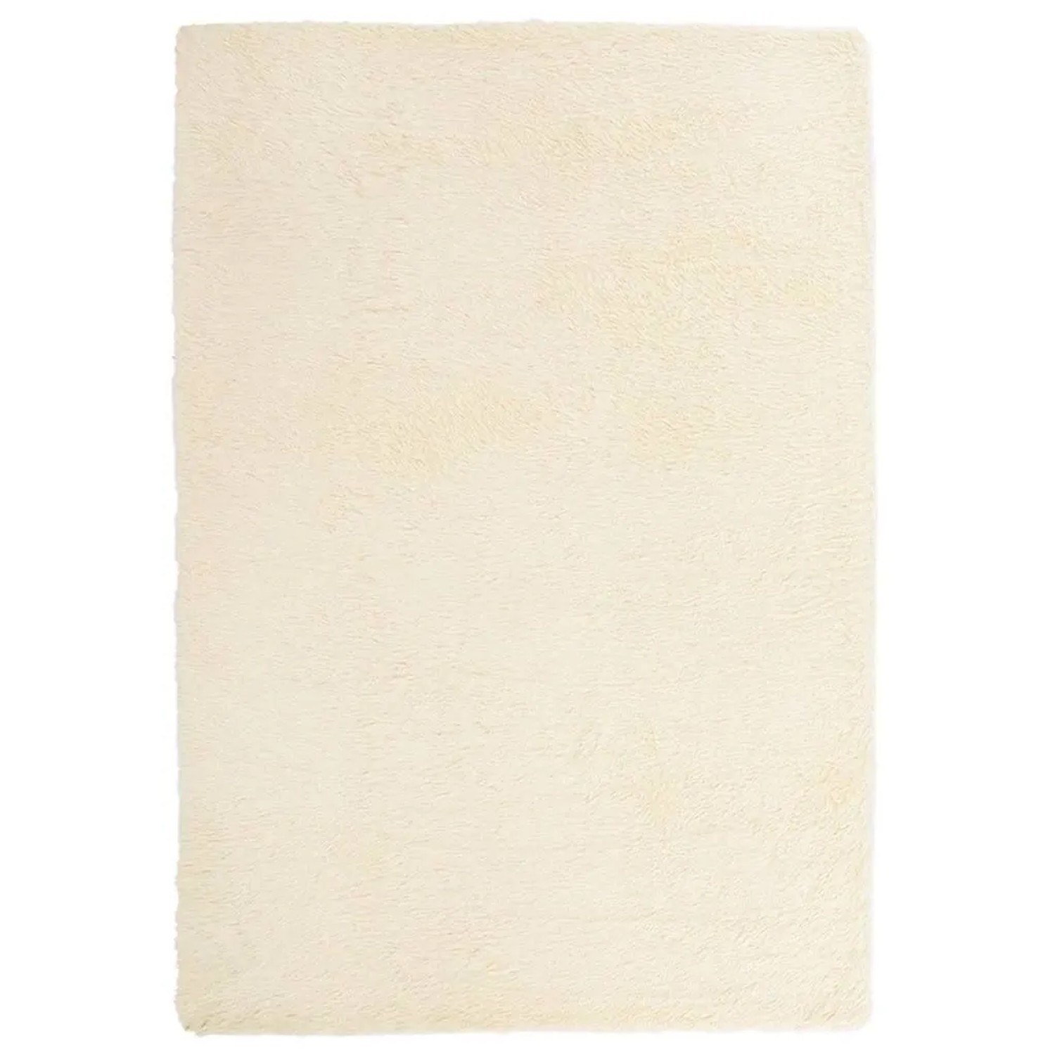 vidaXL Teppich Shaggy Hochflor NAVARRA Creme 200x290 cm Polyester 4102847 günstig online kaufen