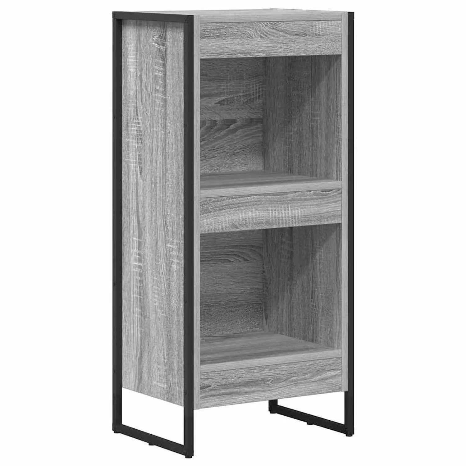 vidaXL Bücherregal Graues Sonoma 80 x 30 x 155 cm Holzwerkstoff 886363 günstig online kaufen