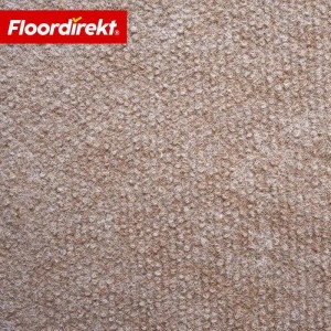 Floordirekt Nadelvlies Teppich Malta Messeteppich Beige 200 x 50 cm