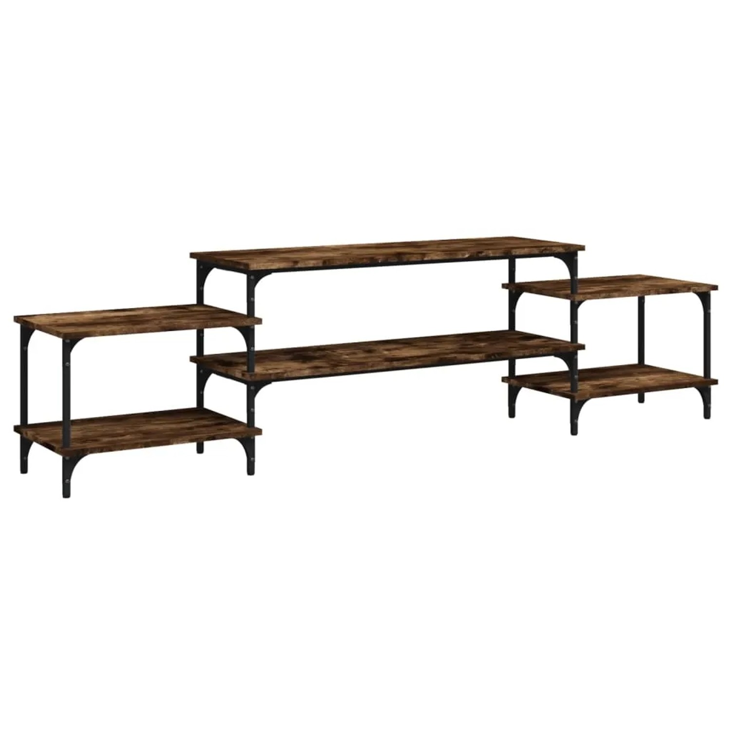 vidaXL TV-Schrank Räuchereiche 197x35x52 cm Holzwerkstoff 826327