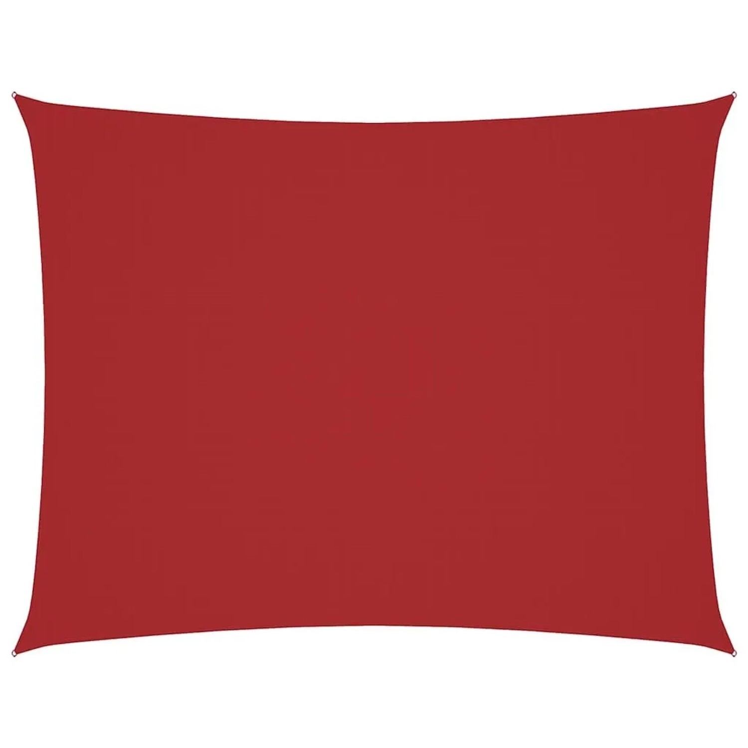 Furnicato Sonnensegel Oxford Gewebe Rechteckig 4x6 M Rot