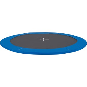 Blauer Schutzrand für Gartentrampolin, Durchmesser 244 cm.