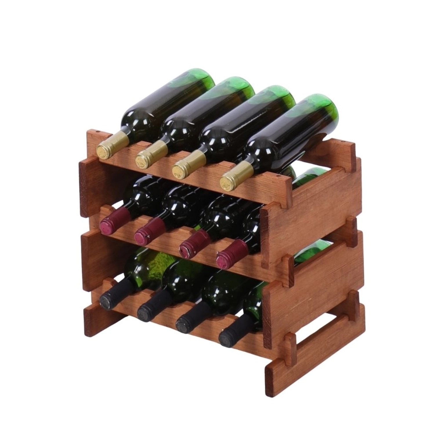 PROREGAL Weinregal VINOTECA FLEX PRO HxBxT 37x46x28cm 12 Flaschen Auf 3 Ebe günstig online kaufen