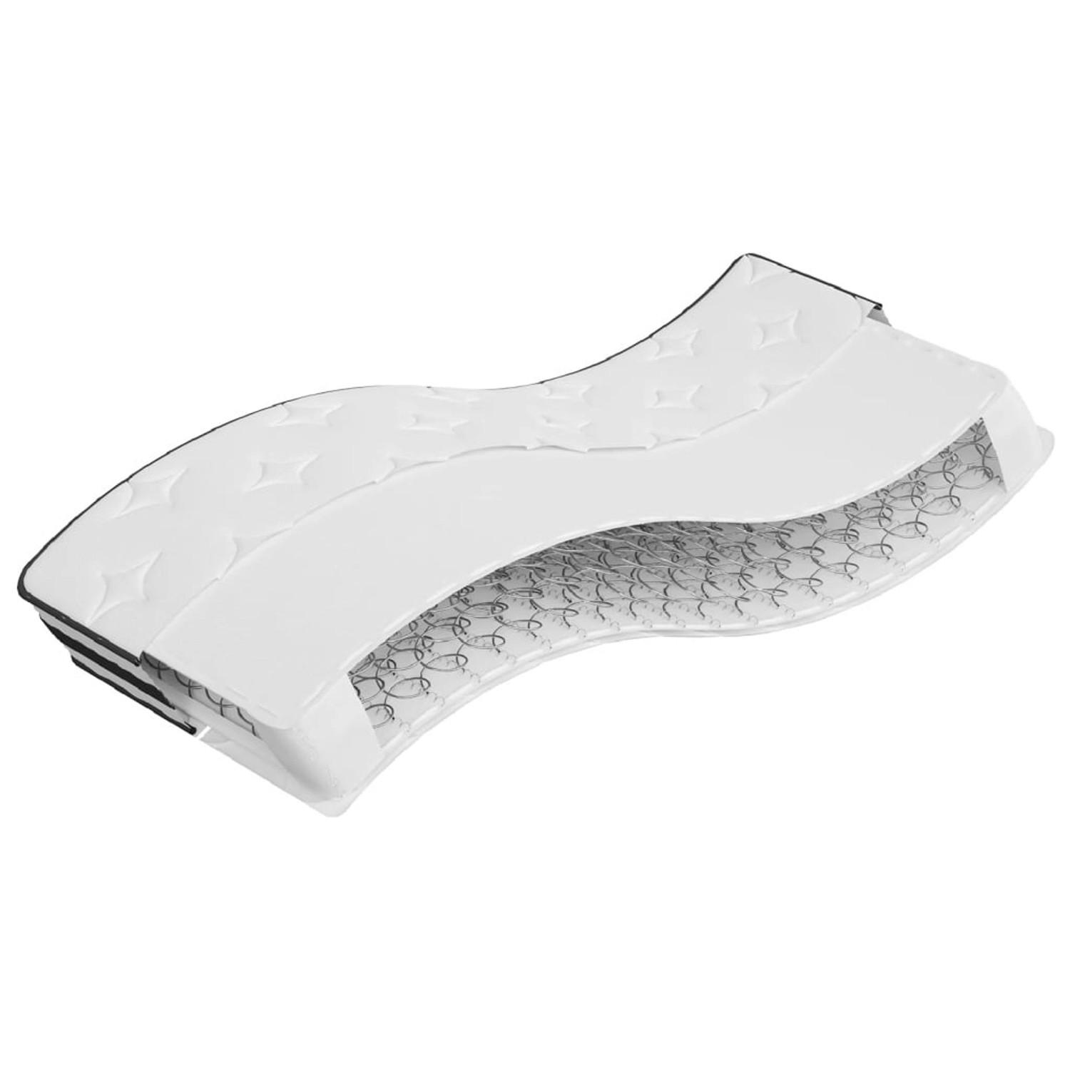 vidaXL Matratze Bonnell-Federkern Mittel 70x200 cm 372967 günstig online kaufen