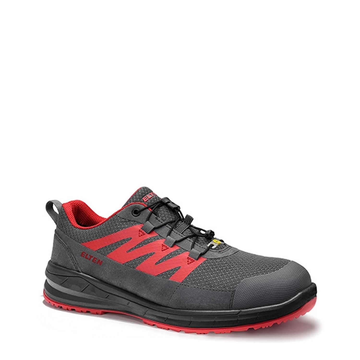 Elten Sicherheitshalbschuh Marten Xxsports Grey-Red Low Esd S1 Gr. 37